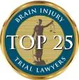 Brain Injury Top 25 Trial Lawyers Logo