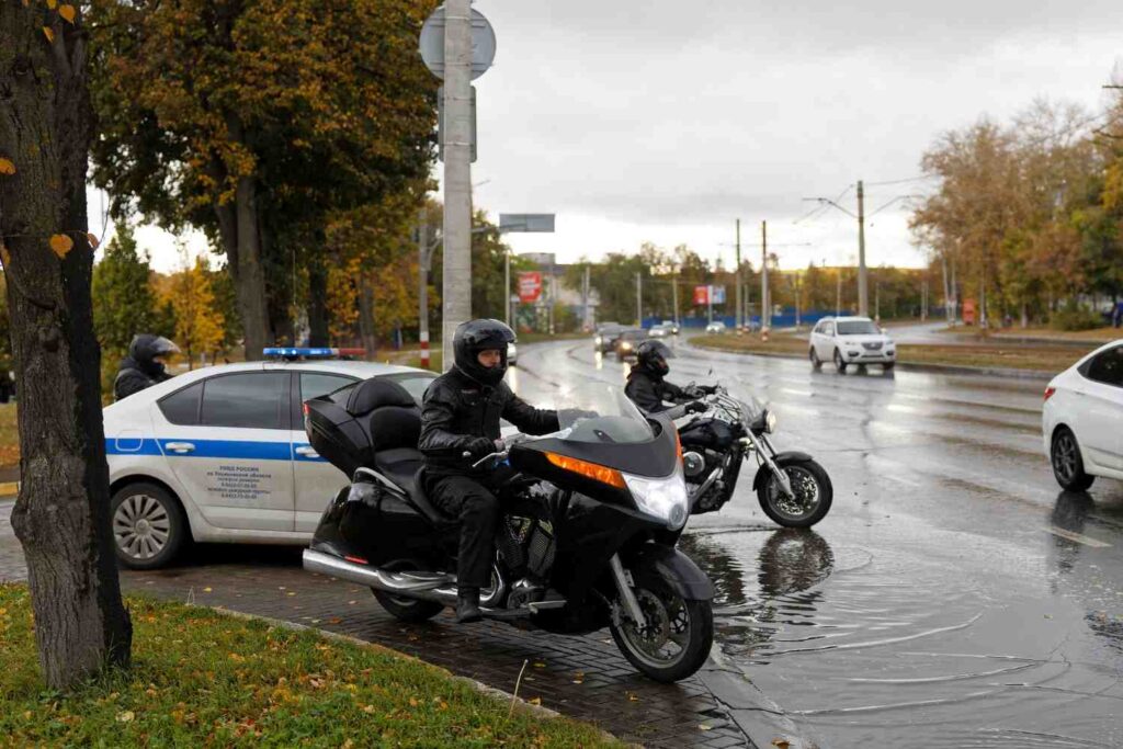 Motorcycle Accident Due to Weather