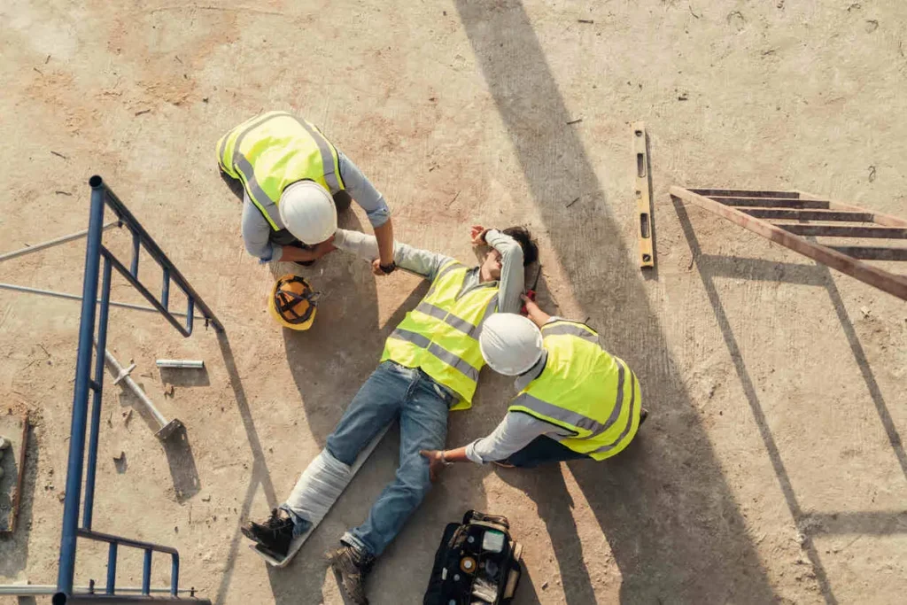 worker's construction injury
