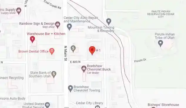 Cedar-City-Office-map